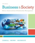 Cover: Business & Society - South-Western College Publishing