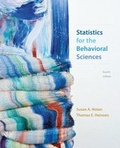 Cover: Statistics for the Behavioral Sciences - Worth Publishers Inc.,U.S.