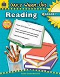Cover: Daily Warm-Ups: Reading Grade 7 - TEACHER CREATED RESOURCES