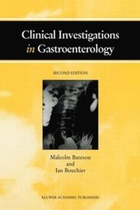 Abbildung von: Clinical Investigations in Gastroenterology - Kluwer Academic Publishers