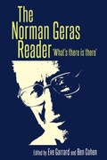 Cover: The Norman Geras Reader - Manchester University Press