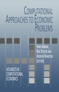 Cover: Computational Approaches to Economic Problems - Kluwer Academic Publishers