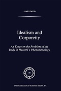 Cover: Idealism and Corporeity - Springer