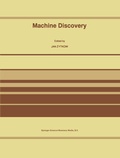 Cover: Machine Discovery - Kluwer Academic Publishers