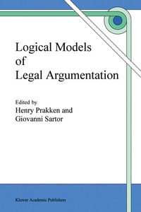 Enlarge image Cover: Logical Models of Legal Argumentation - Springer