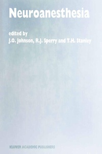 Abbildung von: Neuroanesthesia - Kluwer Academic Publishers