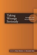 Cover: Taking Wrongs Seriously - Stanford University Press