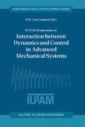 Cover: IUTAM Symposium on Interaction between Dynamics and Control in Advanced Mechanical Systems - Springer