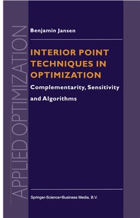 Abbildung von: Interior Point Techniques in Optimization - Springer