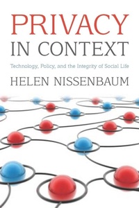 Abbildung von: Privacy in Context - Stanford University Press