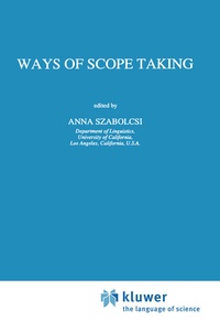 Abbildung von: Ways of Scope Taking - Springer