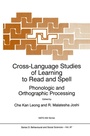 Cover: Cross-Language Studies of Learning to Read and Spell: - Kluwer Academic Publishers