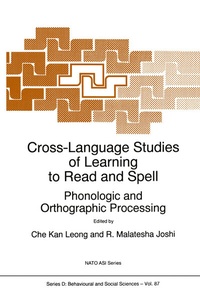 Abbildung von: Cross-Language Studies of Learning to Read and Spell: - Kluwer Academic Publishers