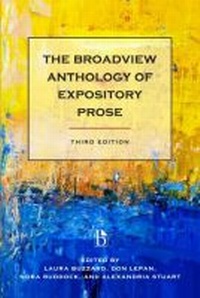 Enlarge image Cover: The Broadview Anthology of Expository Prose - Broadview Press Ltd