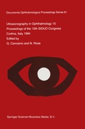 Cover: Ultrasonography in Ophthalmology XV - Springer