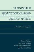 Cover: Training for Quality School-Based Decision Making - Rowman & Littlefield Education