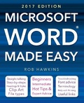 Cover: Microsoft Word Made Easy (2017 edition) - Flame Tree Publishing