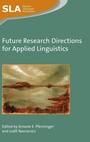 Cover: Future Research Directions for Applied Linguistics - Multilingual Matters