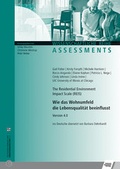 Cover: Wie das Wohnumfeld die Lebensqualit&auml;t beeinflusst - Schulz-Kirchner