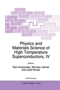 Cover: Physics and Materials Science of High Temperature Superconductors, IV - Springer