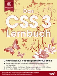 Abbildung von: Das CSS 3 Lernbuch - Webmasters Press