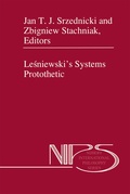 Cover: Lesniewski's Systems Protothetic - Springer