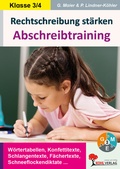 Cover: Rechtschreibung st&auml;rken / Klasse 3-4 - KOHL VERLAG Der Verlag mit dem Baum