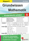 Cover: Grundwissen Mathematik / Klasse 8 - KOHL VERLAG Der Verlag mit dem Baum