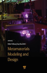 Enlarge image Cover: Metamaterials Modelling and Design - Pan Stanford Publishing Pte Ltd