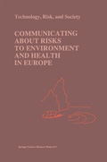 Cover: Communicating about Risks to Environment and Health in Europe - Springer