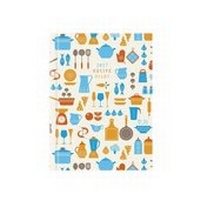 Enlarge image Cover: 2017 Recipe Diary 'Utensils Design': A5 Week-to-View Kitchen & Home Diary with 52 Weekly Recipes 2017 - Eaglemoss Ltd