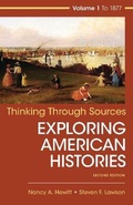 Cover: Thinking Through Sources for American Histories, Volume 1 - Bedford Books