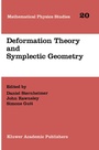 Cover: Deformation Theory and Symplectic Geometry - Kluwer Academic Publishers