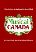 Cover: Musical Canada - University of Toronto Press