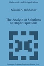 Cover: The Analysis of Solutions of Elliptic Equations - Kluwer Academic Publishers