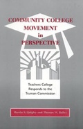 Cover: Community College Movement in Perspective - Rowman & Littlefield Education