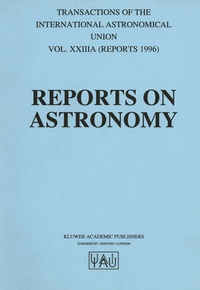 Abbildung von: Reports on Astronomy - Kluwer Academic Publishers