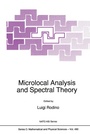Cover: Microlocal Analysis and Spectral Theory - Springer