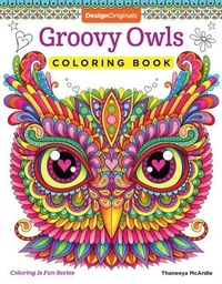 Enlarge image Cover: Groovy Owls Coloring Book - Design Originals