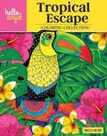Cover: Hello Angel Tropical Escape Coloring Collection - Design Originals