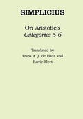 Cover: On Aristotle's "Categories 5-6" - Cornell University Press