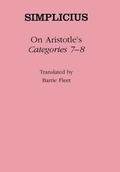 Cover: On Aristotle's "Categories 7-8" - Cornell University Press