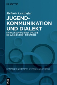 Abbildung von: Jugendkommunikation und Dialekt - De Gruyter