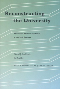 Enlarge image Cover: Reconstructing the University - Stanford University Press