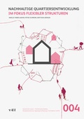 Cover: Nachhaltige Quartiersentwicklung - vdf Hochschulverlag AG