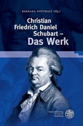 Cover: Christian Friedrich Daniel Schubart - Das Werk - Universit&auml;tsverlag Winter