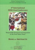 Cover: 4th International ISEKI_Food Conference ; Book of abstracts - Universit&auml;t f&uuml;r Bodenkultur Wien - Institut f&uuml;r Tierern&auml;hrung, Tierische Lebensmittel und Ern&auml;hrungsphysiologie