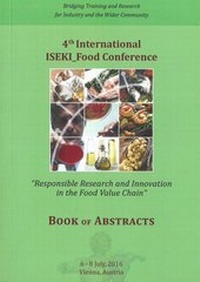 Enlarge image Cover: 4th International ISEKI_Food Conference ; Book of abstracts - Universität für Bodenkultur Wien - Institut für Tierernährung, Tierische Lebensmittel und Ernährungsphysiologie