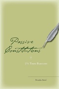 Cover: Passive Constitutions or 7 1/2 Times Bartleby - Stanford University Press