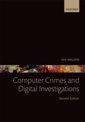 Cover: Computer Crimes and Digital Investigations - OUP eBook